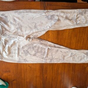 AMO Gray Tie-Dye Leggings